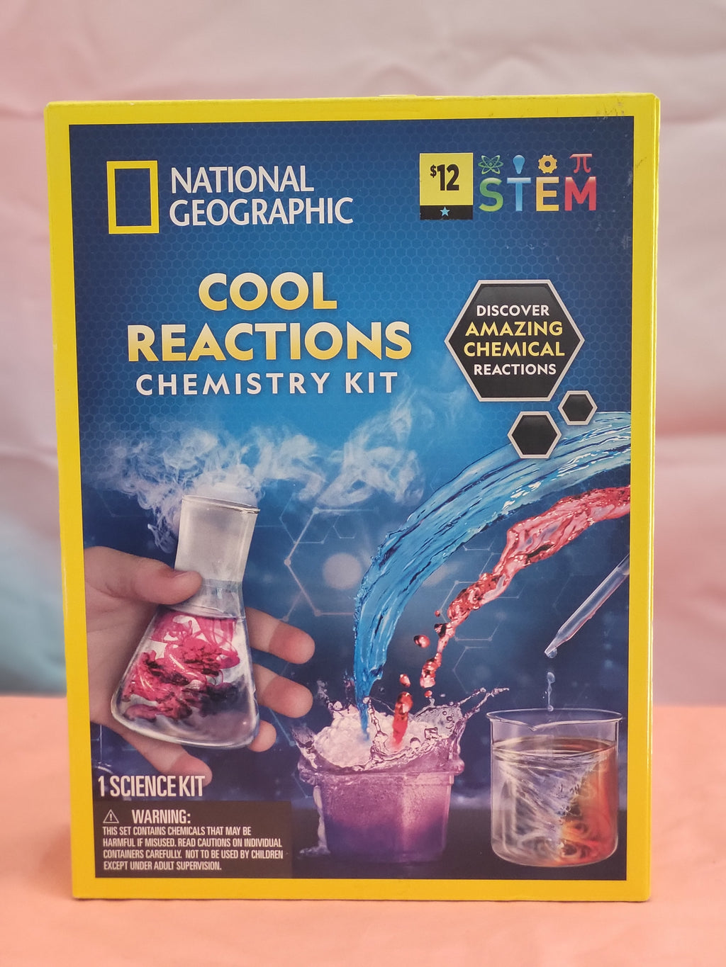 National Geographic Cool Reactions Chemistry Kit (STEM)
