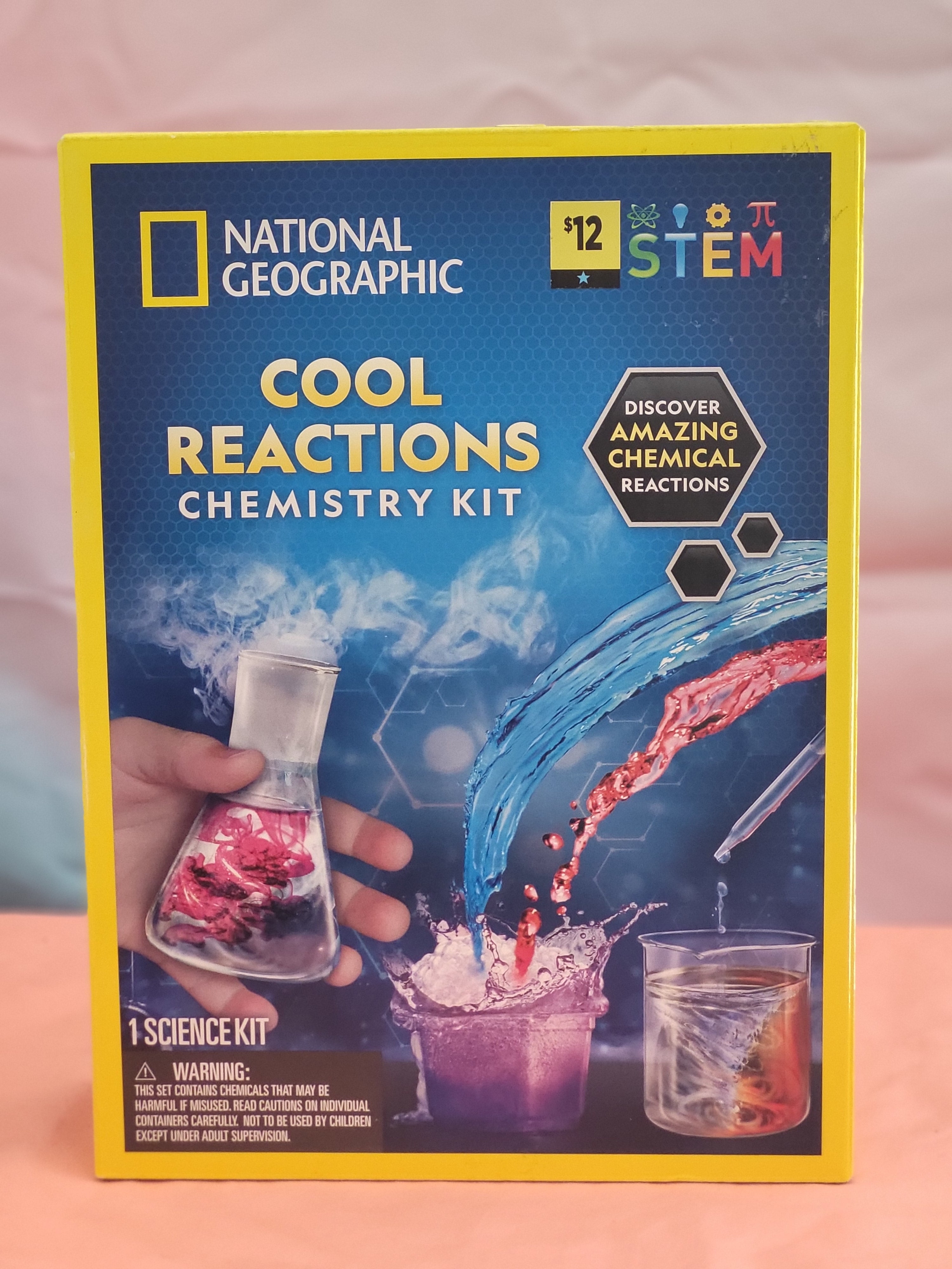 National Geographic Cool Reactions Chemistry Kit (STEM)