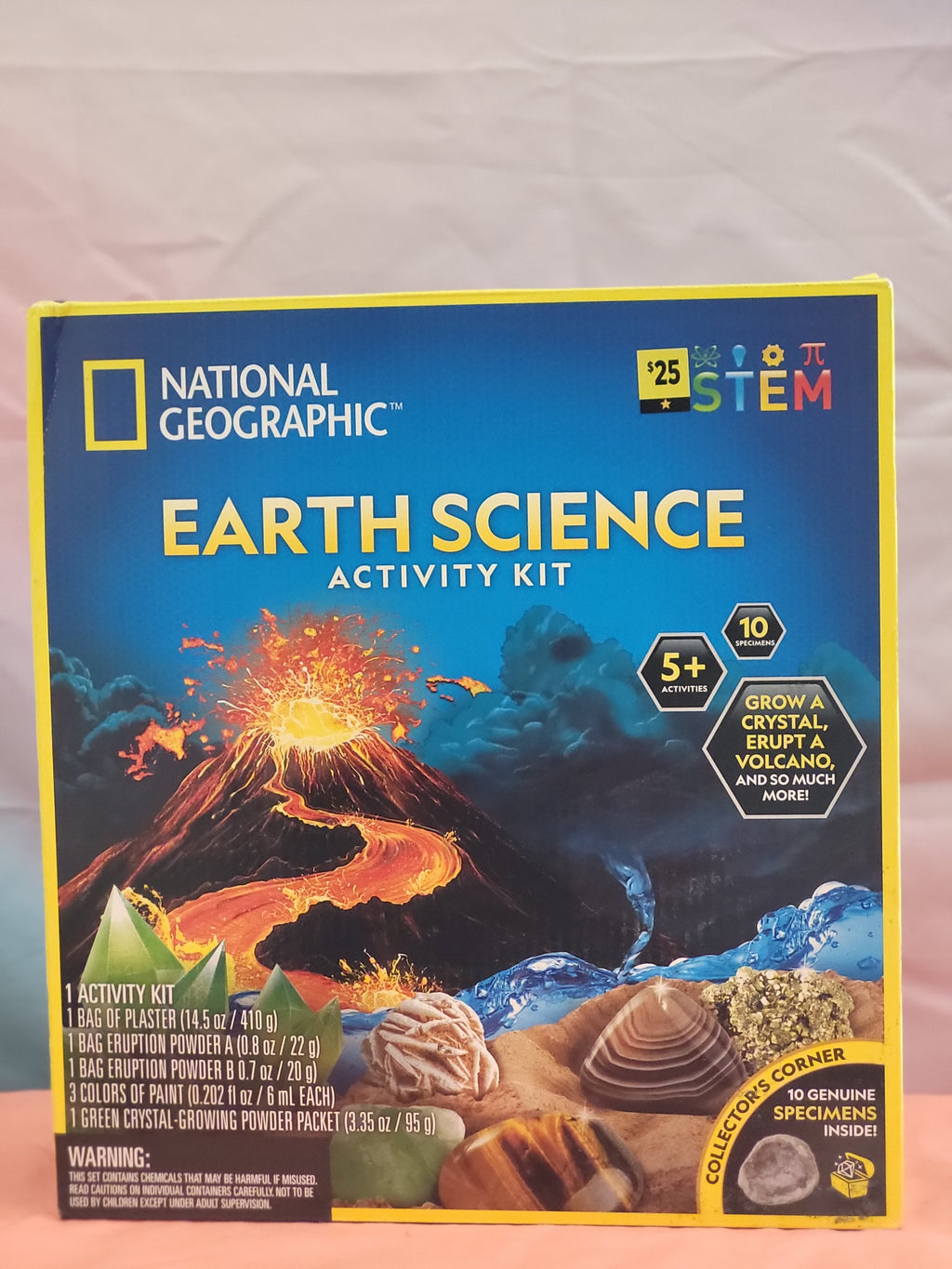 National Geographic Earth Science Activity Kit (STEM)