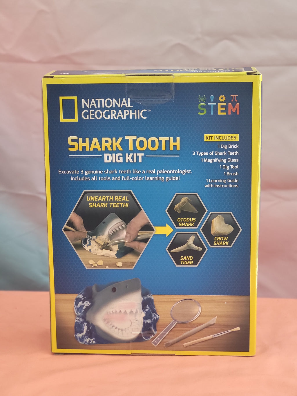 National Geographic Shark Tooth Dig Kit (STEM)