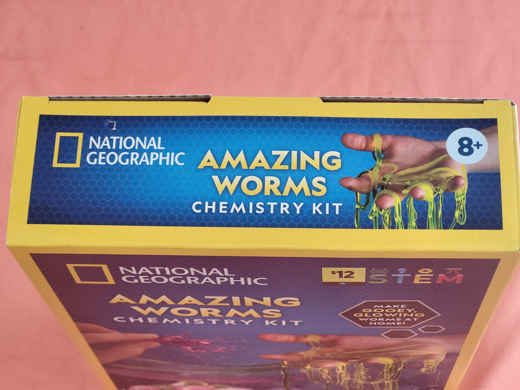 National Geographic Amazing Worms Chemistry Kit (STEM)
