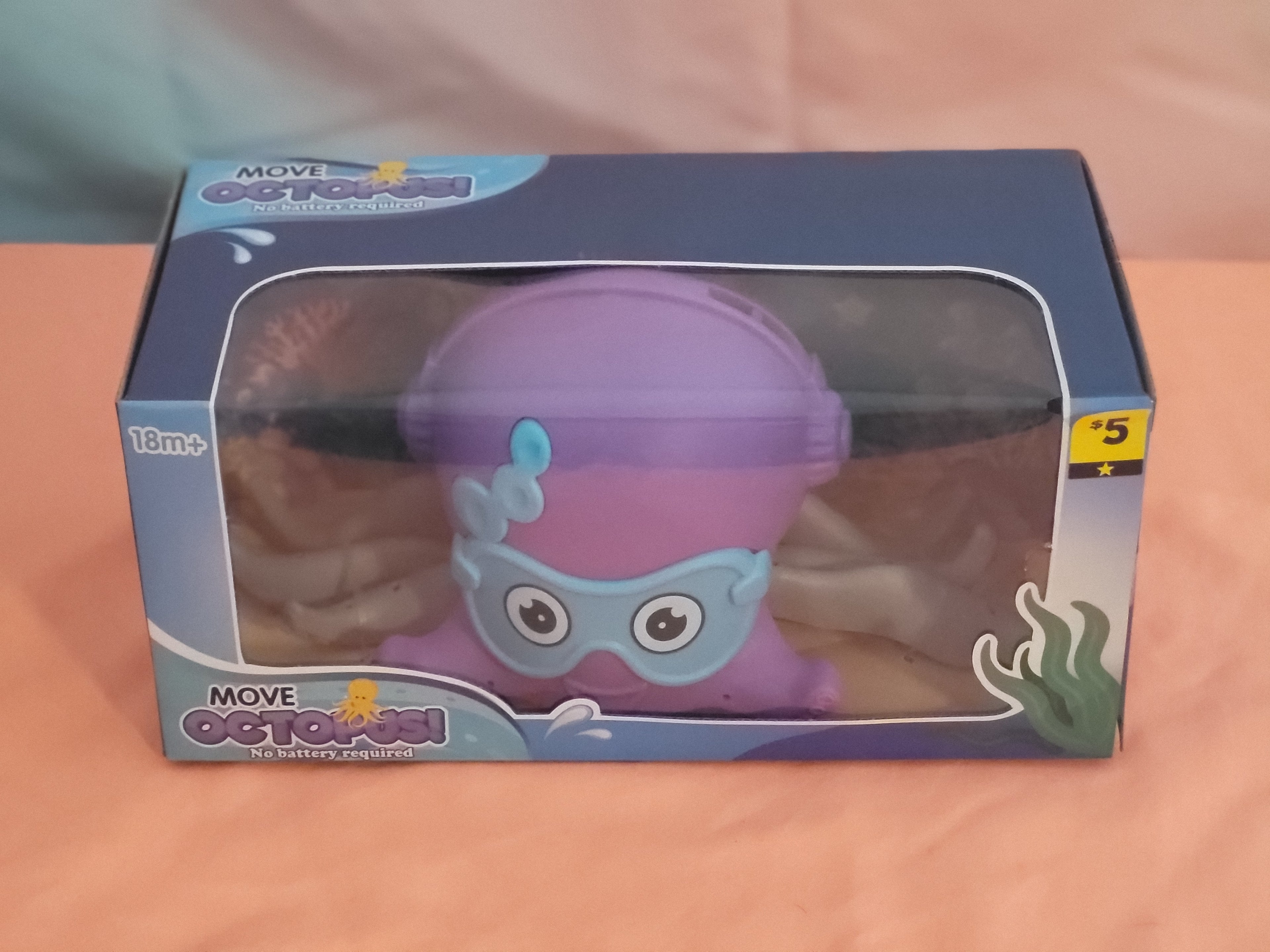 Move Octopus (No Batteries Required)