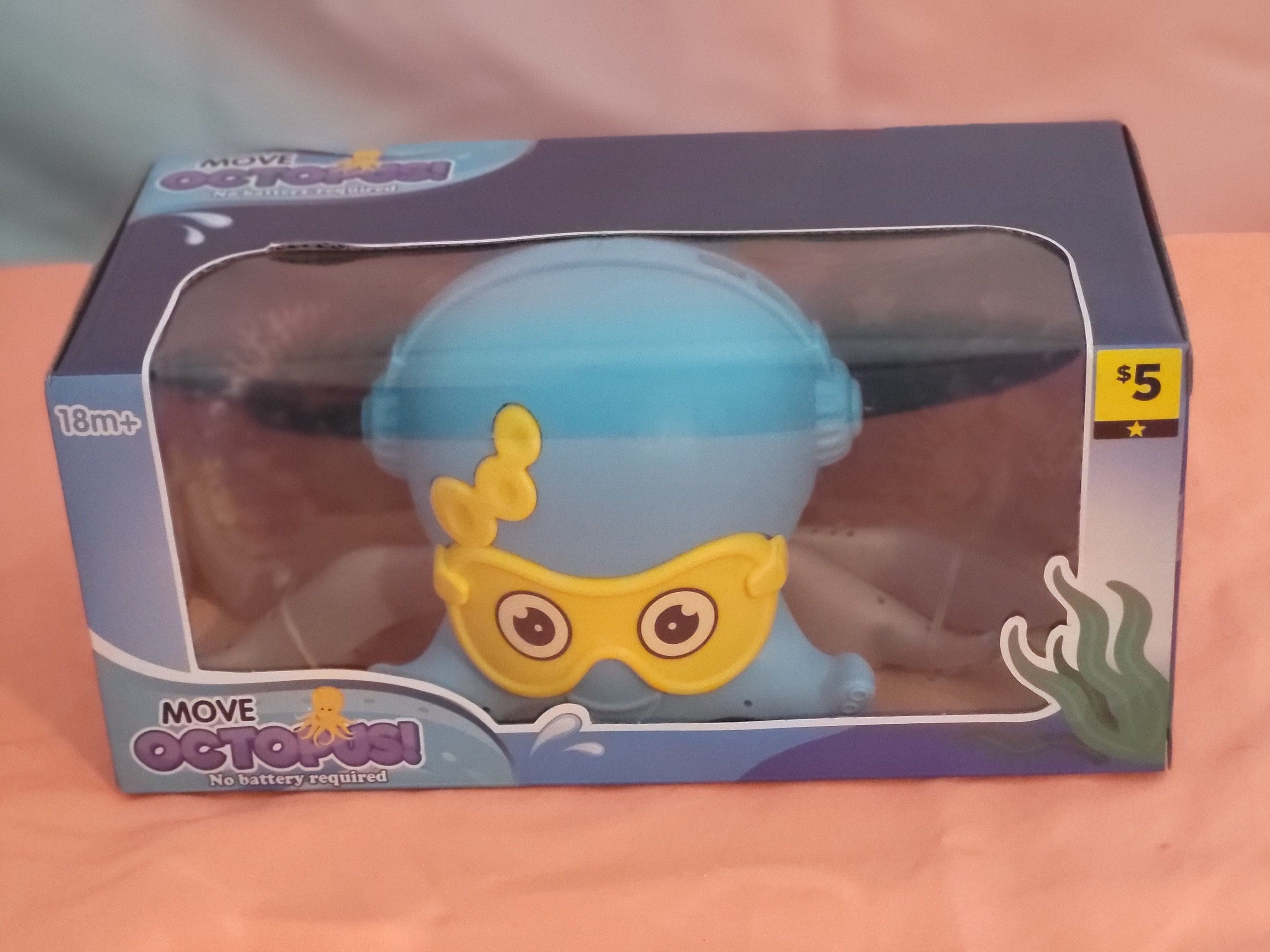 Move Octopus (No Batteries Required)