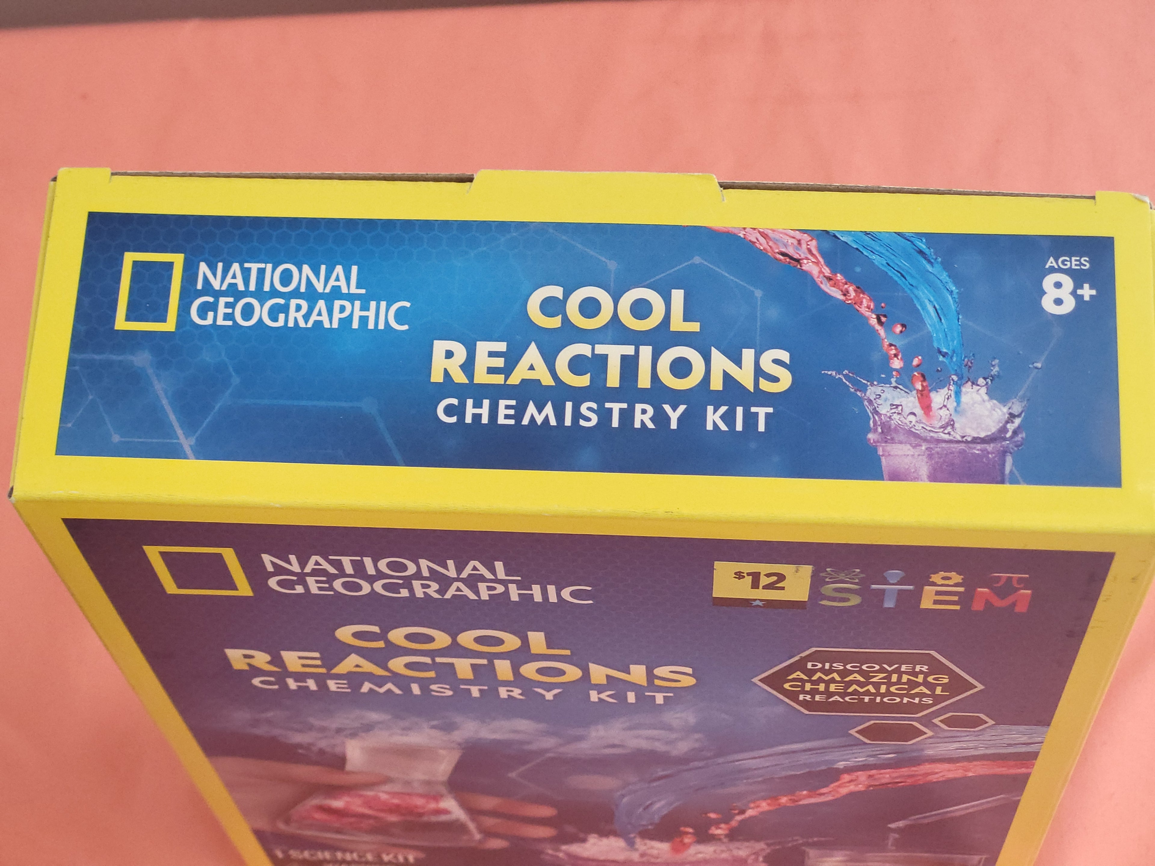 National Geographic Cool Reactions Chemistry Kit (STEM)