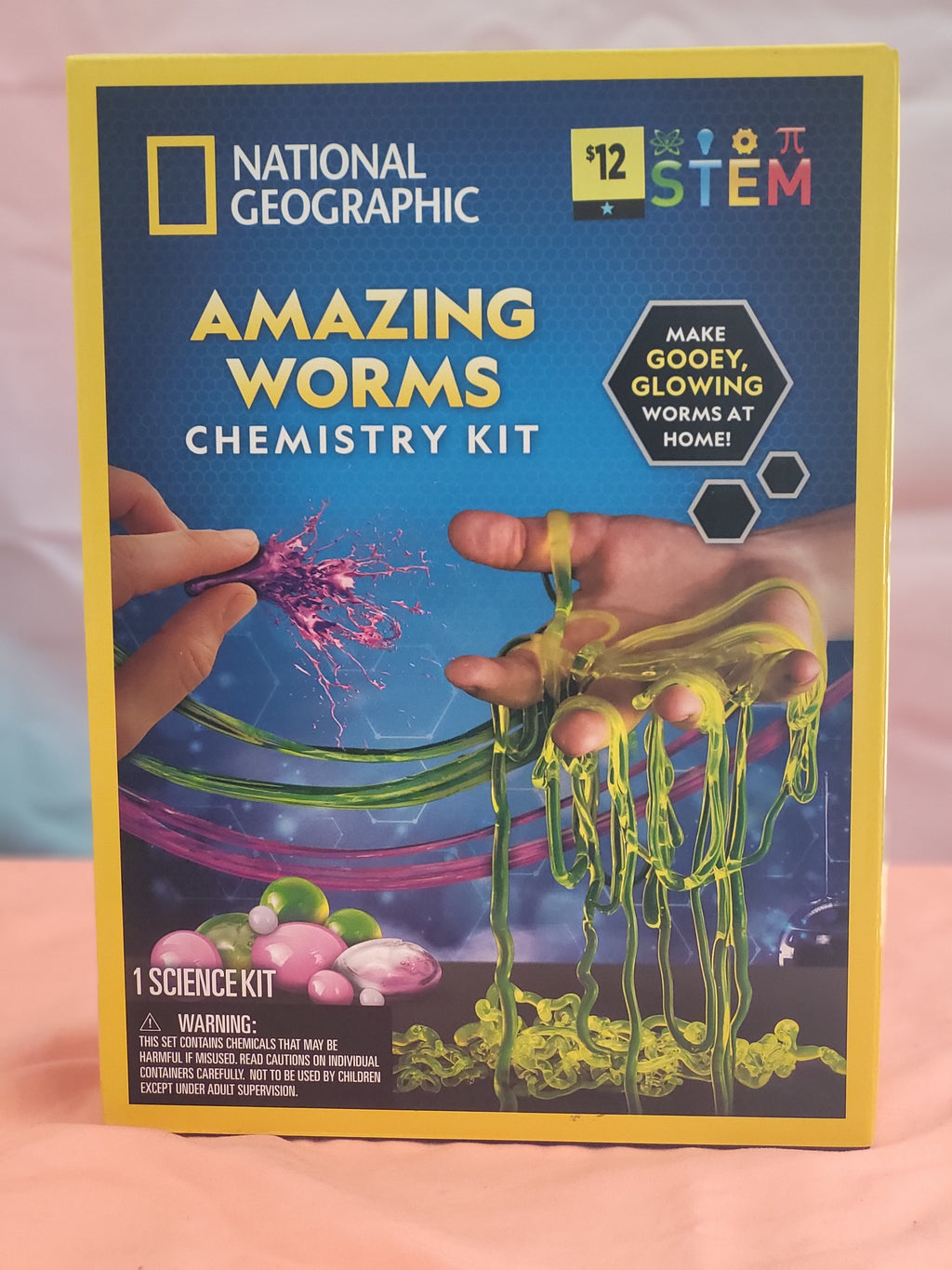 National Geographic Amazing Worms Chemistry Kit (STEM)